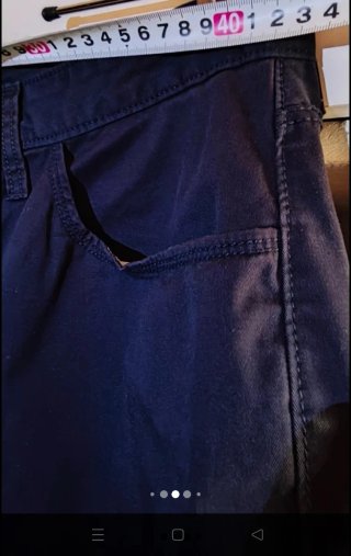 Pantalón Tommy Hilfiger Talla L Azul