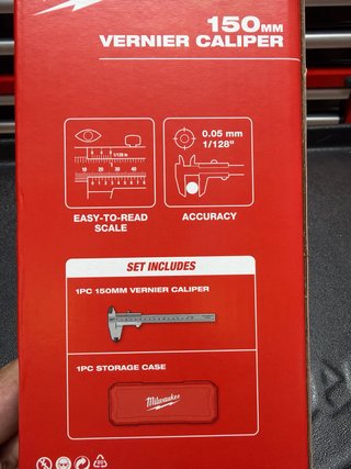 Calibre Vernier Milwaukee 150mm