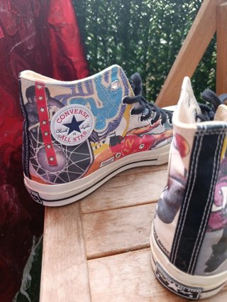 Converse caña alta multicolor