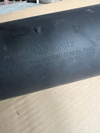 Tubo de escape Suzuki LTZ