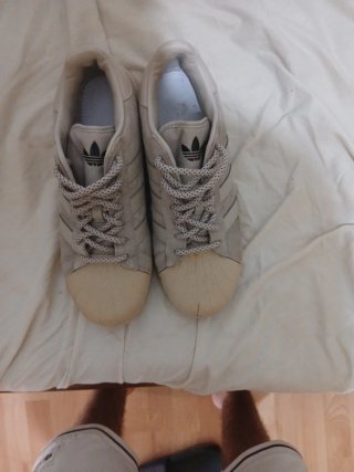 Tenis Adidas Superstar Beige