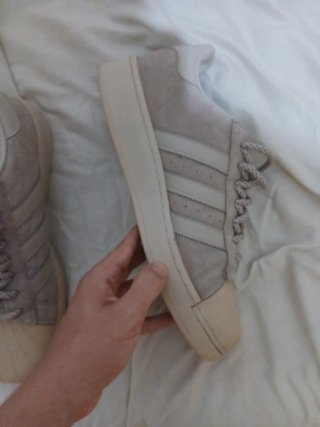 Tenis Adidas Superstar Beige