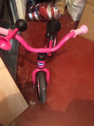Bici de equilibrio Chicco rosa