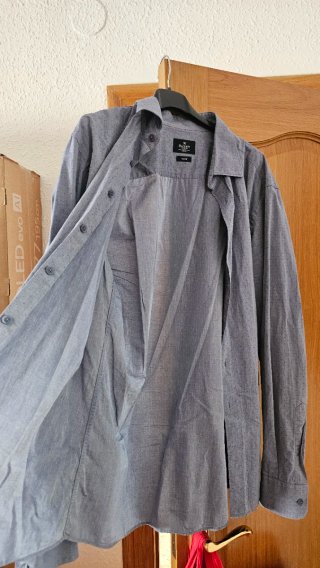 Camisa Hackett London Gris