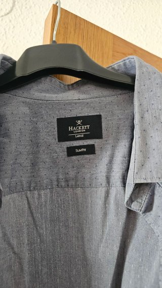 Camisa Hackett London Gris