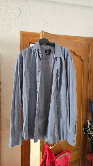 Camisa Hackett London Gris
