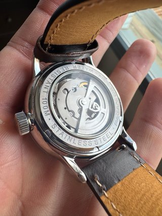 Reloj Pagani Design Automático Esfera Verde.