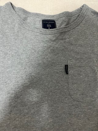 Camiseta Scalpers Gris Talla M