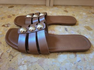 Sandalias Lefties Marrón Talla 35