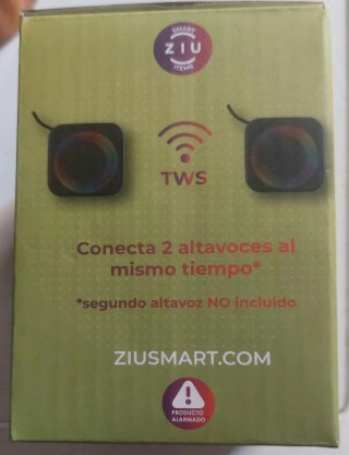Altavoz Ziu Z-Cube Bluetooth