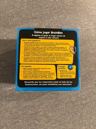 Juego memoria BrainBox