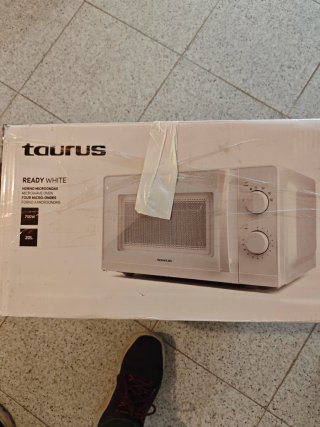 Microondas Taurus Ready White 700W 20L