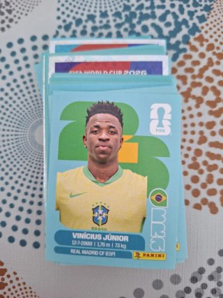Lote 100 Cromos Mundial 2026 Sin Repetir