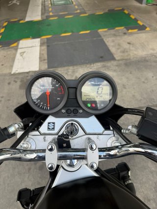 Suzuki Bandit 650 Naked Negra 2007