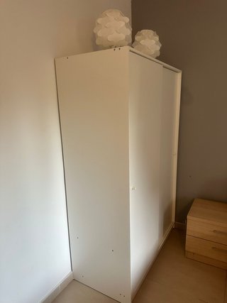 Armario blanco puertas correderas