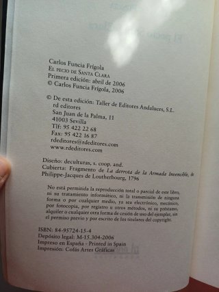 El pecio Santa Clara