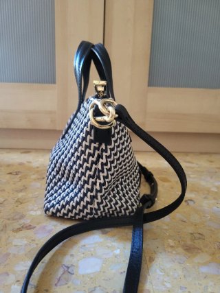 Bolso Bimba y Lola Negro y Blanco