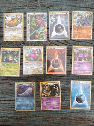 Lote Cartas Pokémon 2010