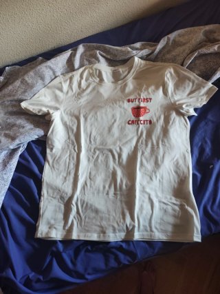 Camiseta Cafecito Talla L