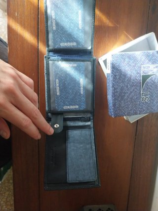 Cartera LS hombre vaquera