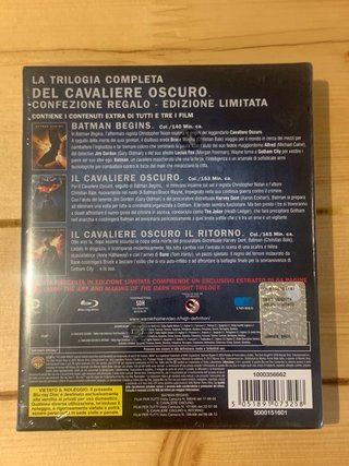 Trilogía El Caballero Oscuro Blu-ray Ed. Limitada