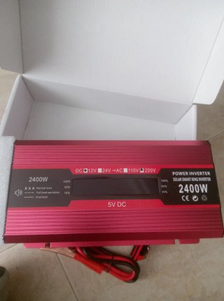 INVERSOR 2400W DC12V-AC220V