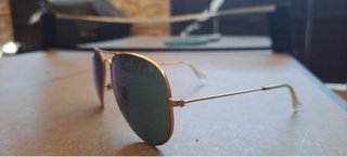 Gafas Ray-Ban Aviator Azules y Doradas