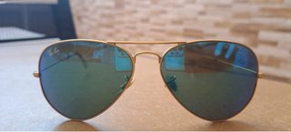 Gafas Ray-Ban Aviator Azules y Doradas