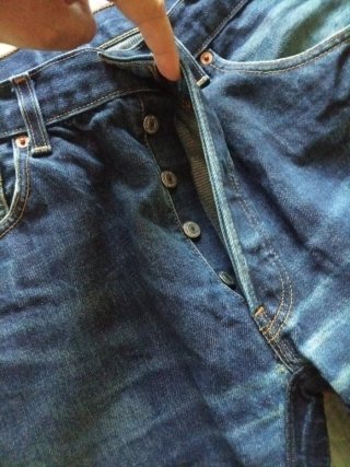 Pantalón Levi's 501 Talla W34 L36 Etiqueta Roja