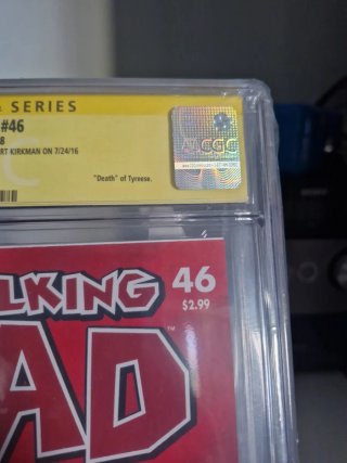THE WALKING DEAD CGC 9.6 CON FIRMAS