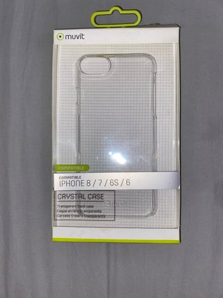 Pack 2 Cristales Protectores+ Carcasa iPhone 6/7/8