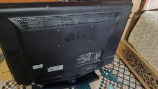 Televisión LG Negra para piezas