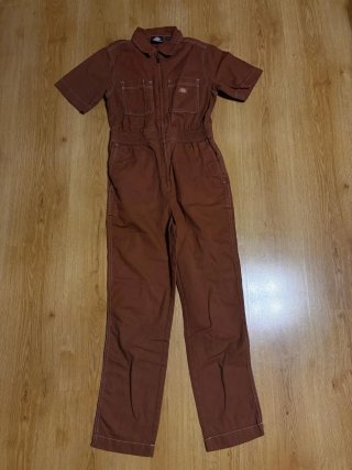Peto Dickies Marrón mono dungaree