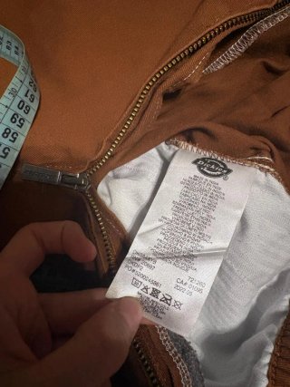 Peto Dickies Marrón mono dungaree