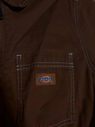 Peto Dickies Marrón mono dungaree