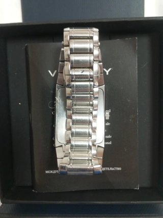 Reloj Viceroy Rectangular Marrón y Plateado