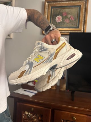 Zapatillas New Balance 530 Beige/Blanco Talla [Tal