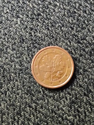 Moneda 1 Céntimo Euro 2002 Edición Limitada G