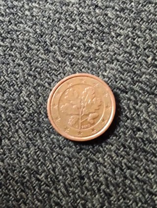 Moneda 1 Céntimo Euro 2002 Edición Limitada G