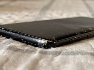 Samsung Galaxy S9 Plus Nero Rotto