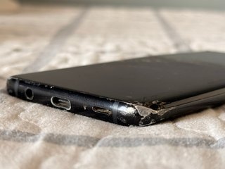Samsung Galaxy S9 Plus Nero Rotto