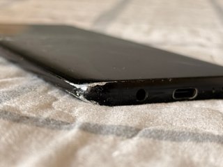 Samsung Galaxy S9 Plus Nero Rotto