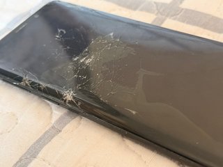 Samsung Galaxy S9 Plus Negro Roto