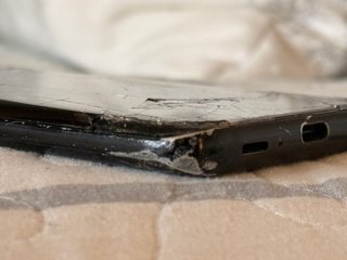 Samsung Galaxy S9 Plus Negro Roto