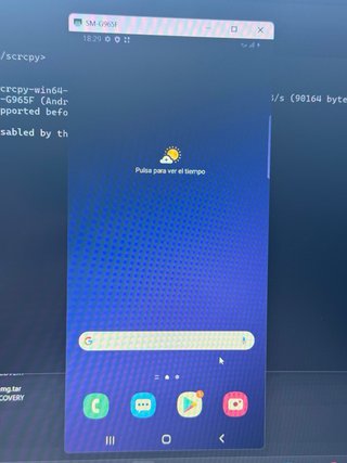 Samsung Galaxy S9 Plus Negro Roto