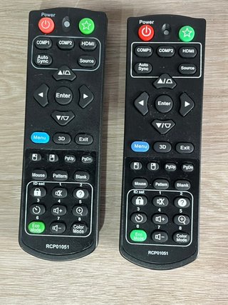 LOTE 5 mandos VIEWSONIC RCP01051 para Proyectores