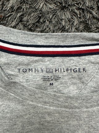 T-Shirt Tommy Hilfiger Grigio Melange M
