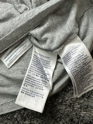T-Shirt Tommy Hilfiger Grigio Melange M