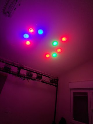 Foco LED American DJ LED Vision DMX