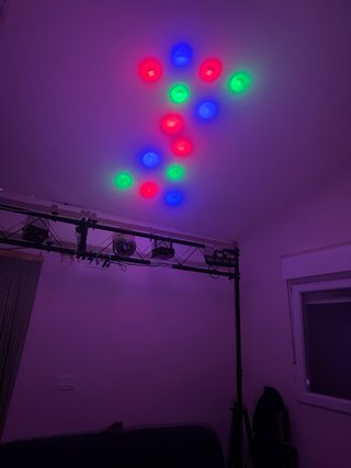 Foco LED American DJ LED Vision DMX